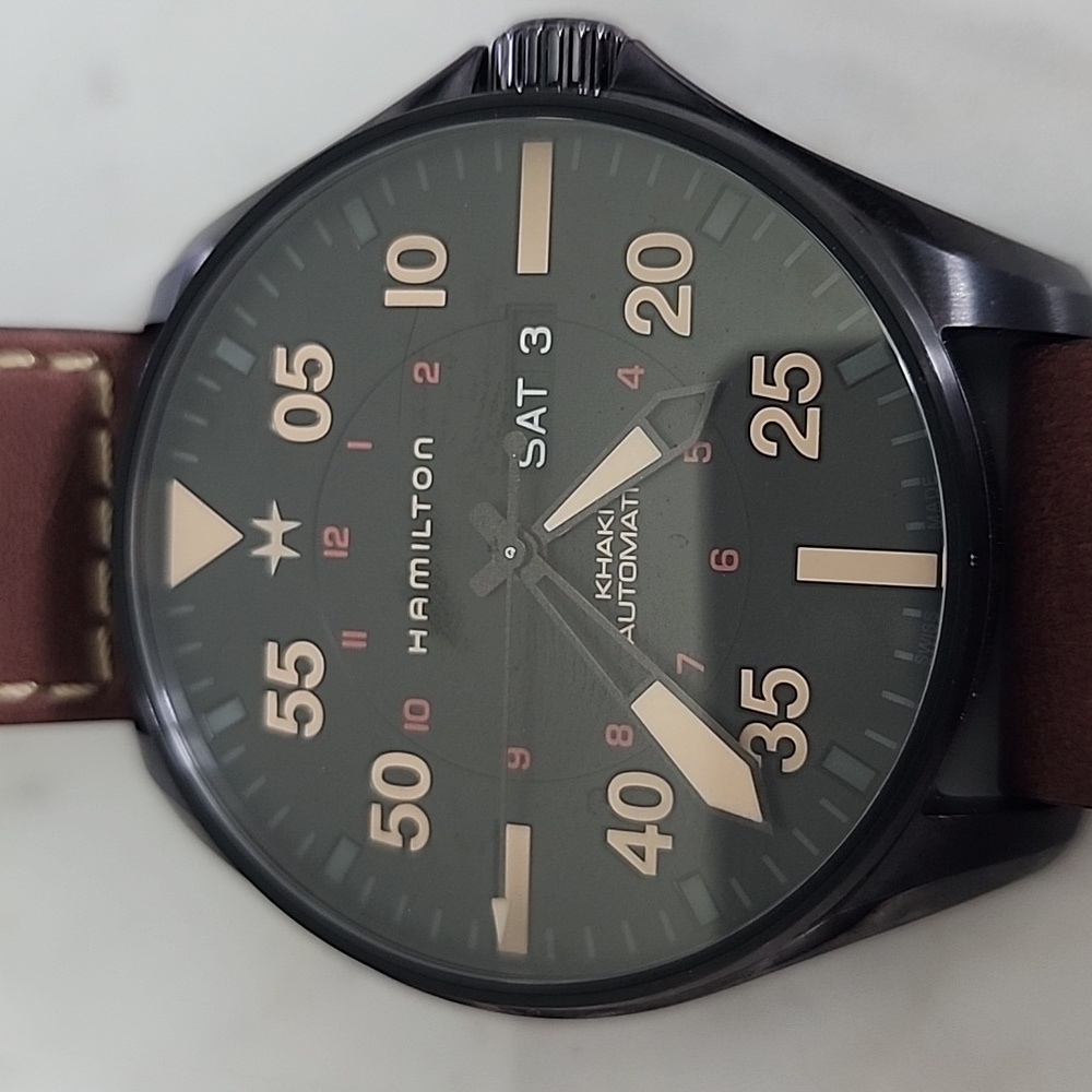 Hamilton Khaki Aviation Day Date Designer Sport Men’s Watch